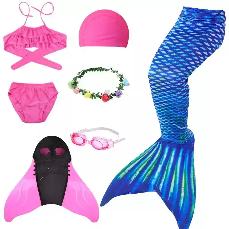 Queue de Sirène Saphir des Mers