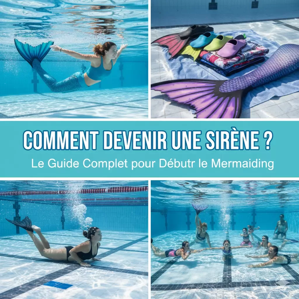 Comment Devenir une Sirène ? Le Guide Complet pour Débuter le Mermaiding