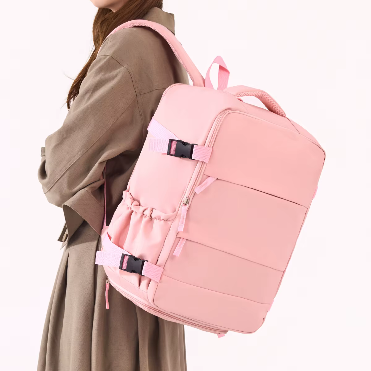 Sac de voyage rose pour femme