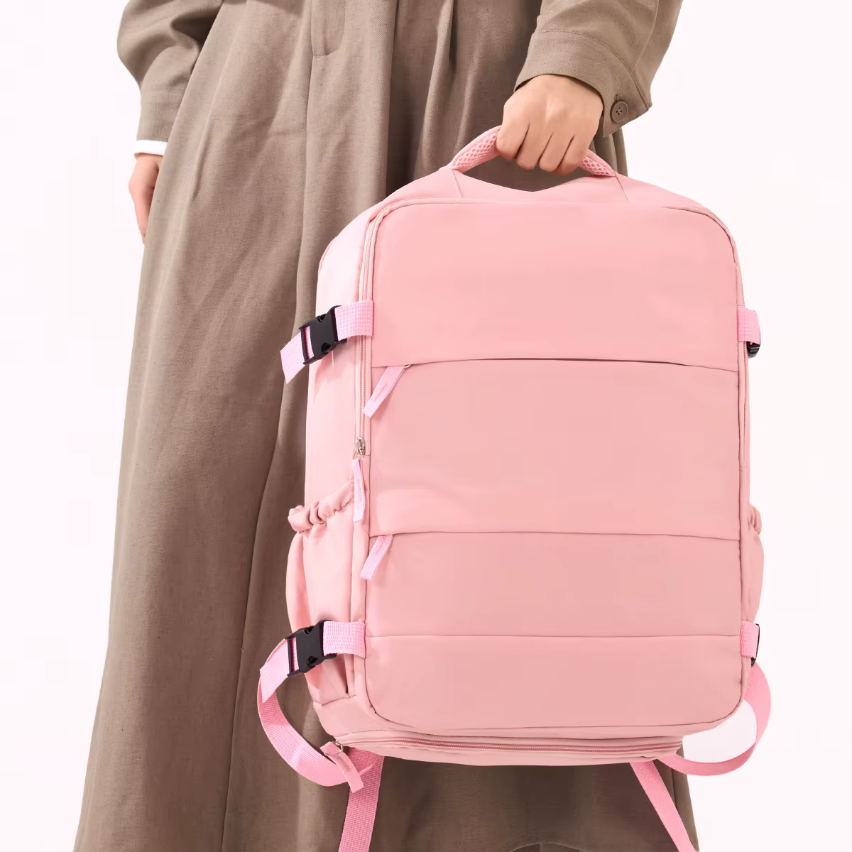 Sac de voyage rose pour femme