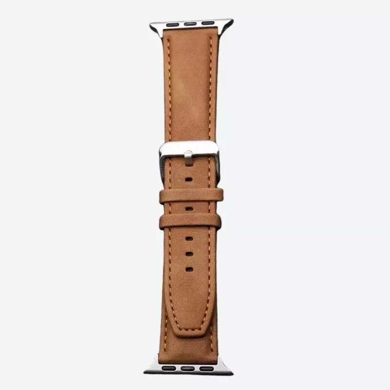 Bracelet Montre Cuir et Silicone