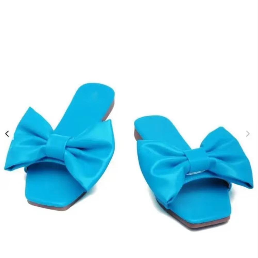 Tong noeud papillon pour femme