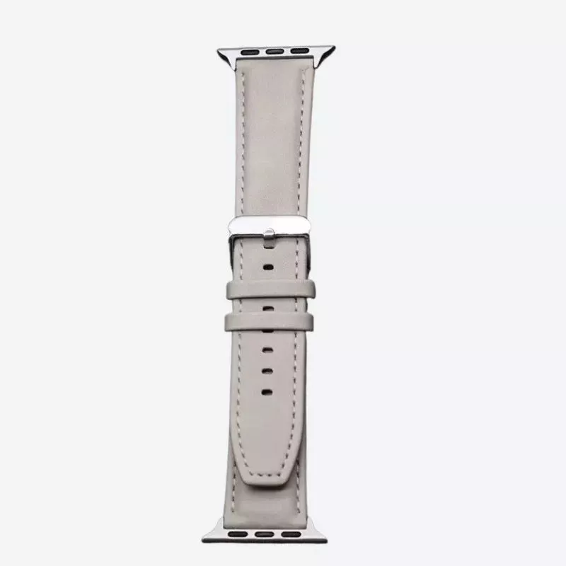 Bracelet Montre Cuir et Silicone