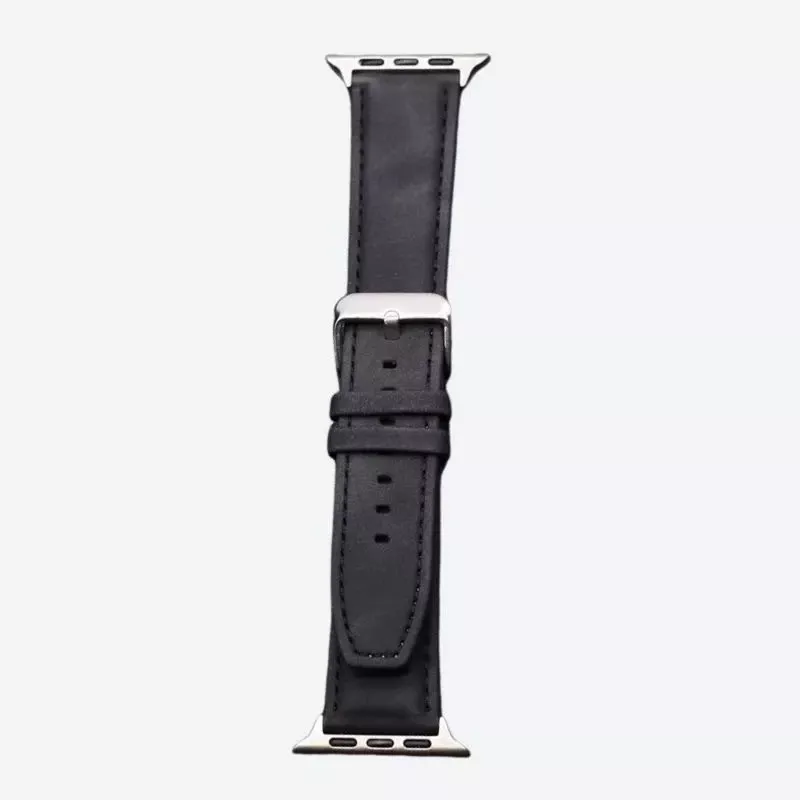 Bracelet Montre Cuir et Silicone