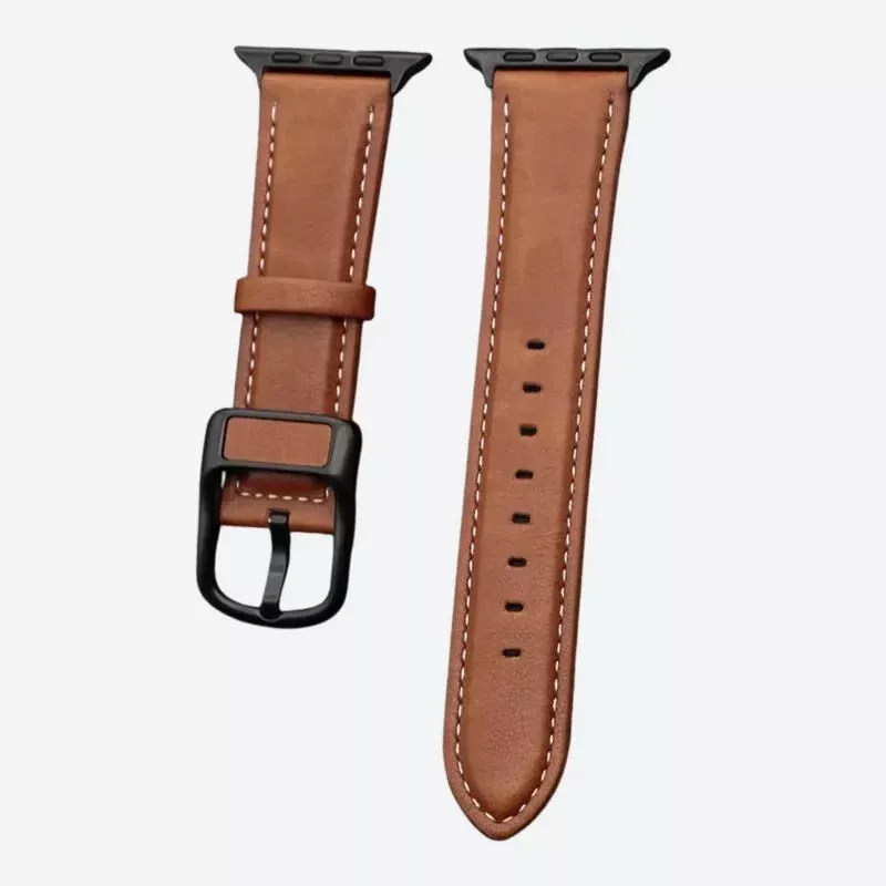 Bracelet Montre Cuir Cousu