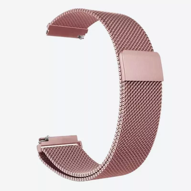 Bracelet montre connectée Maille Milanaise
