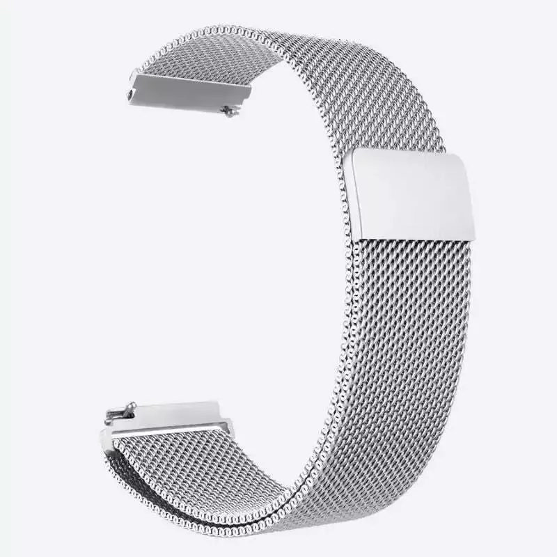 Bracelet montre connectée Maille Milanaise