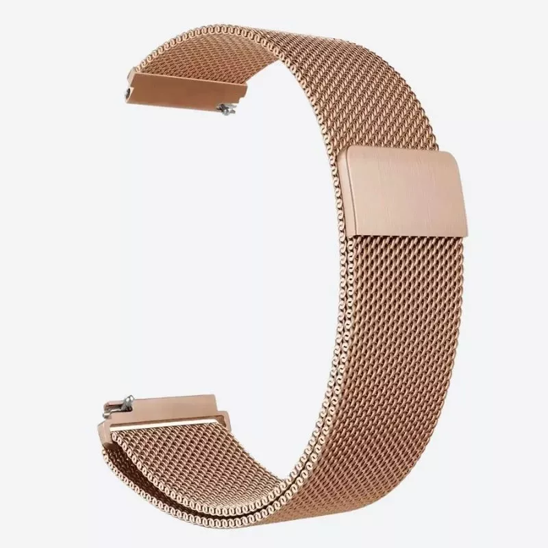Bracelet montre connectée Maille Milanaise