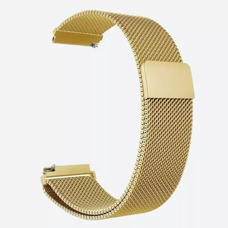 Bracelet montre connectée Maille Milanaise