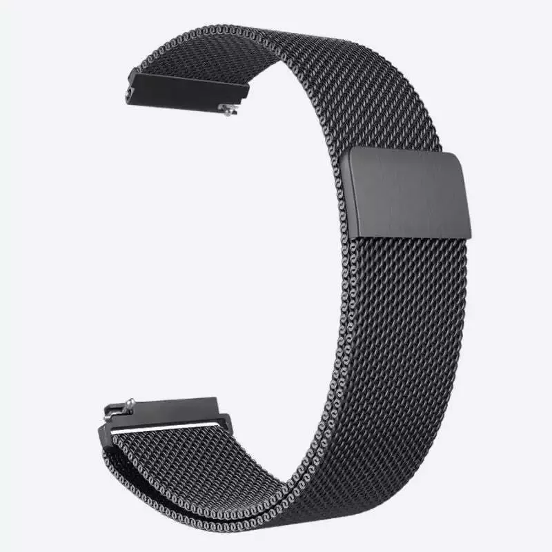 Bracelet montre connectée Maille Milanaise
