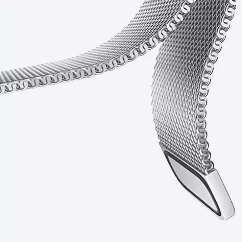 Bracelet montre connectée Maille Milanaise