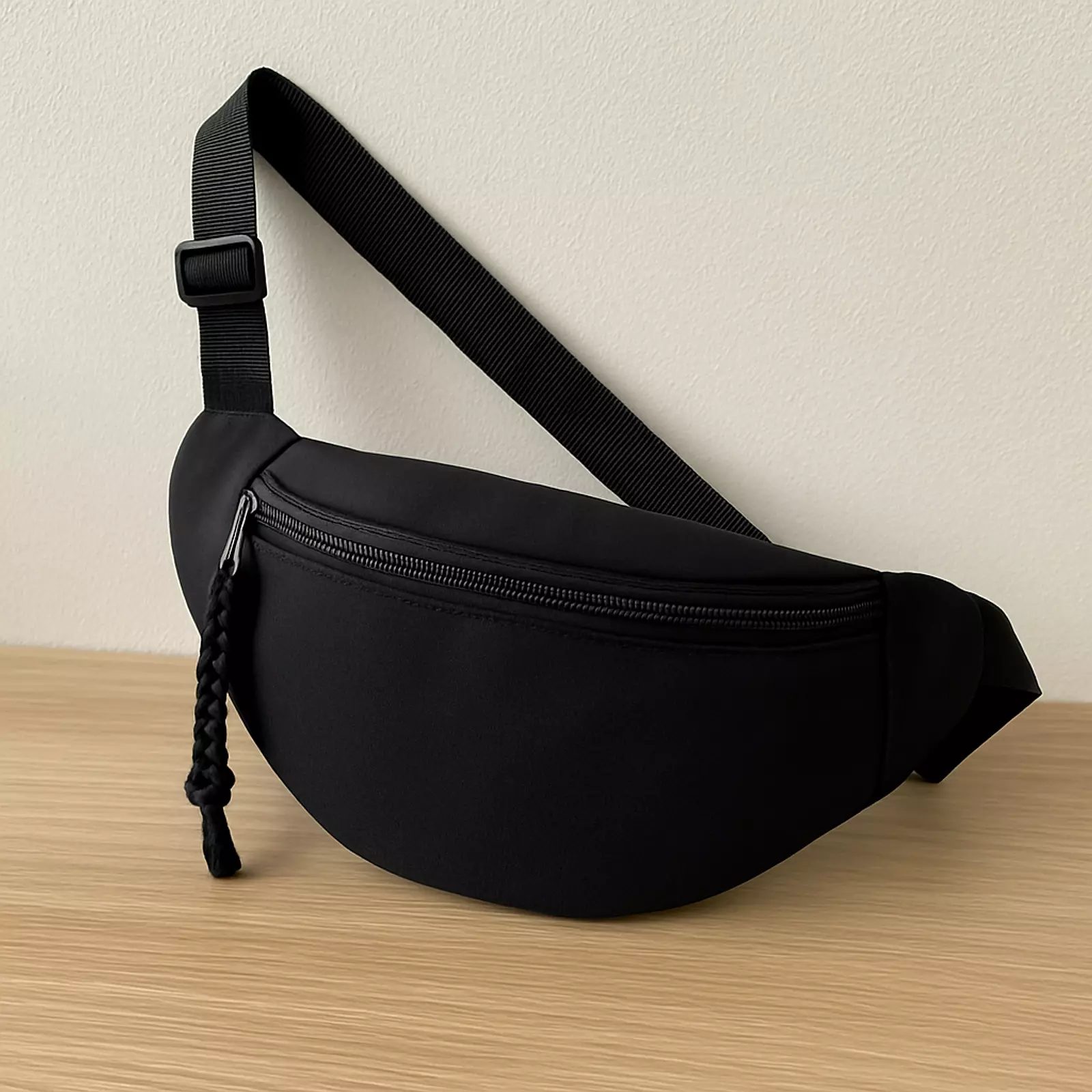 Chest Bags Banana Bag For Women Sling Crossbody Waist Pack Canvas Running Waist Bag Casual Fanny Packs Sport Half Moon Belt Bag