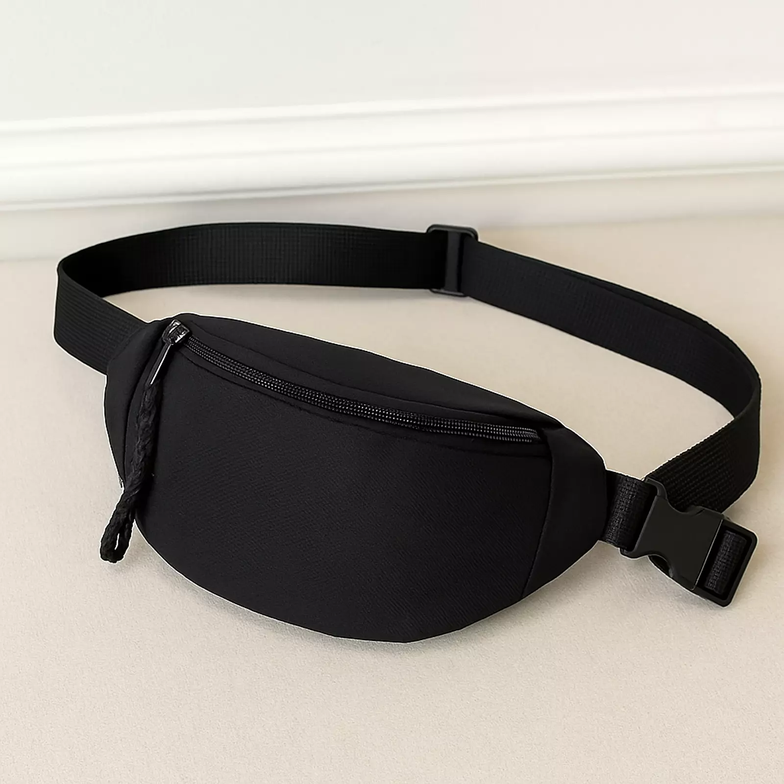 Chest Bags Banana Bag For Women Sling Crossbody Waist Pack Canvas Running Waist Bag Casual Fanny Packs Sport Half Moon Belt Bag