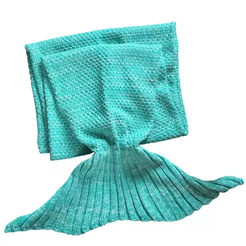 Plaid Sirène Turquoise