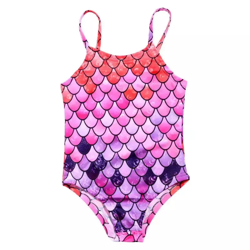Maillot de Bain Sirène Printemps Fleurissant